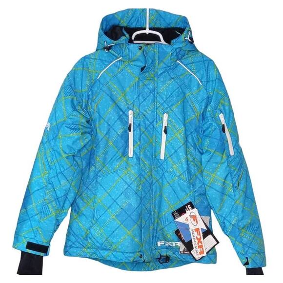 FXR Mountian Fresh Snowmobile Jacket Women's Size 8 - Picture 1 of 8
